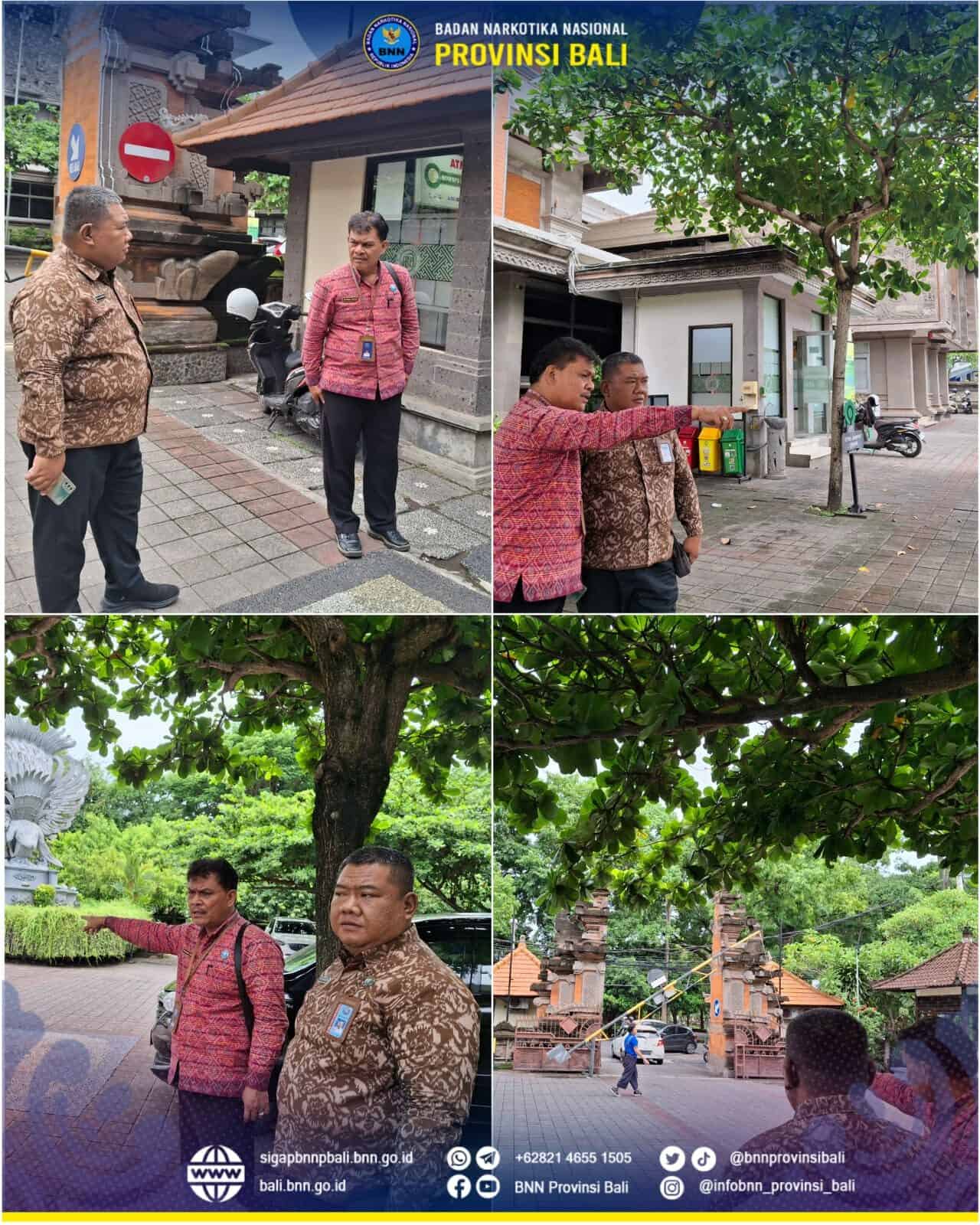 Peninjauan Persiapan Pelaksanaan Kegiatan Informasi Dan Edukasi Saat Berlangsungnya Car Free Day (CFD) Di Depan BPD Bali Renon Konsep Otomatis