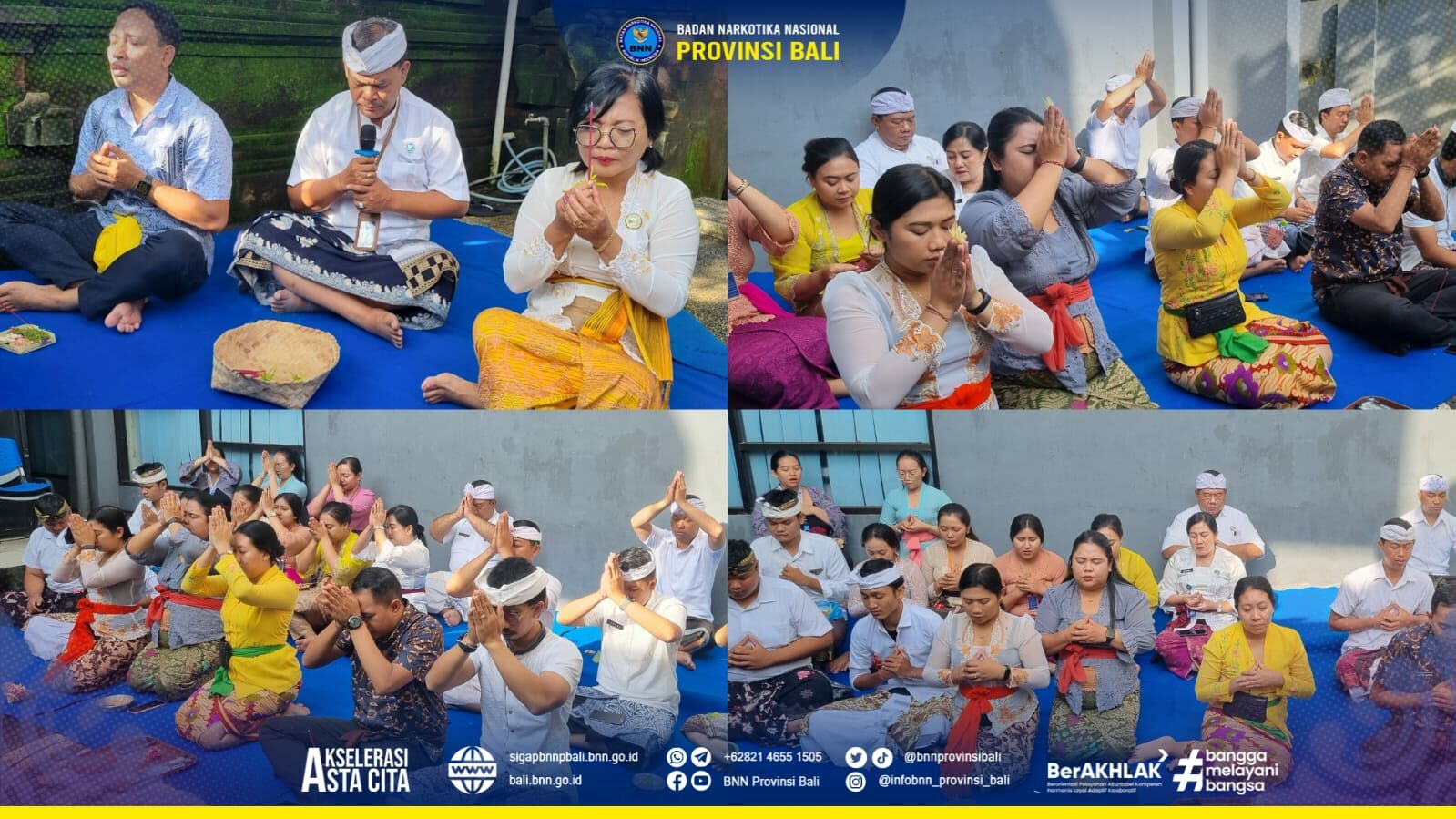 Persembahyangan Bersama Rahina Purnama Kapitu Konsep Otomatis