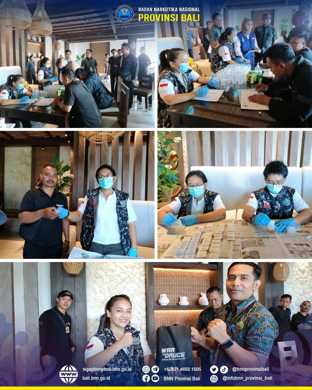Pemberdayaan Masyarakat Anti Narkoba Melalui Test Urine kepada Karyawan PT. Krisna Nusantara Group Kab. Badung Konsep Otomatis