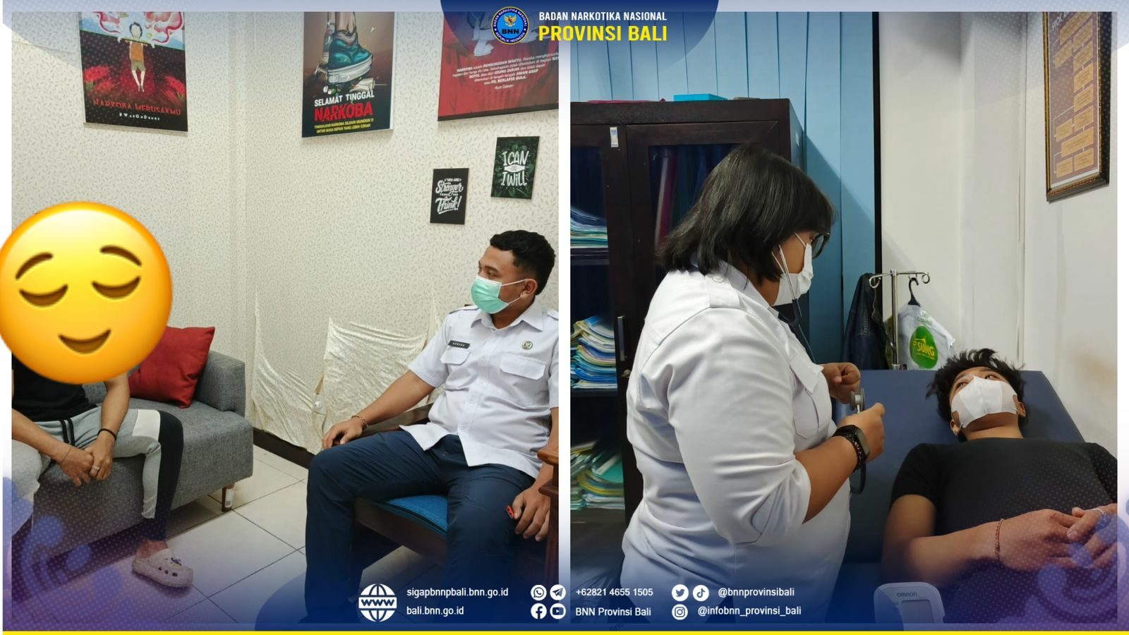 Layanan Klinik Pratama Rawat Jalan BNNP Bali Konsep Otomatis