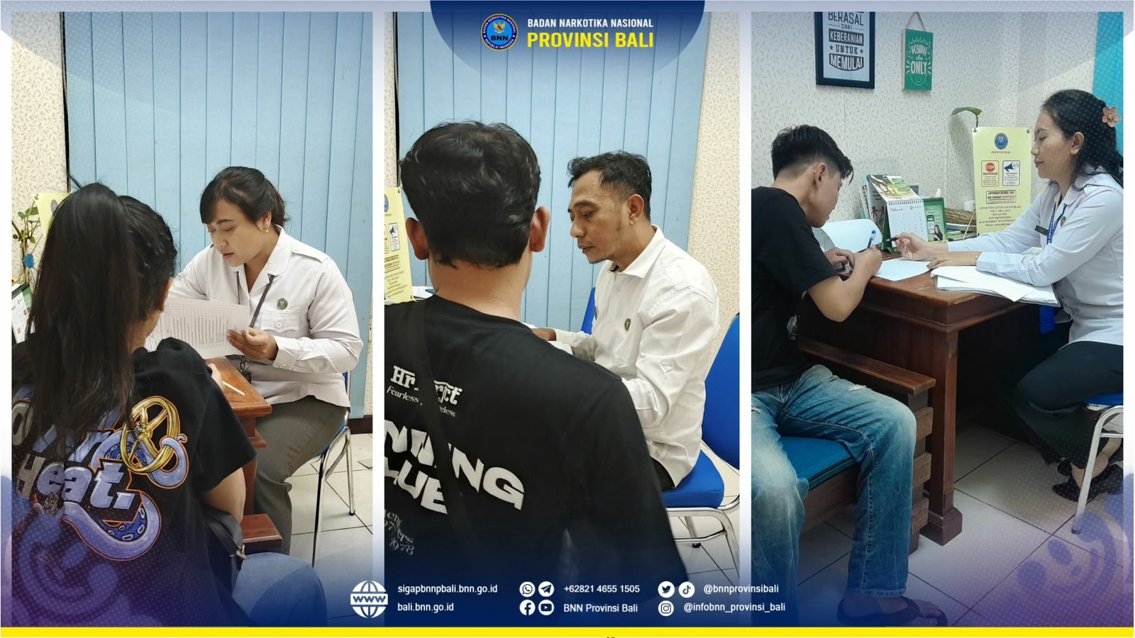 Layanan Klinik Pratama Rawat Jalan BNNP Bali Konsep Otomatis