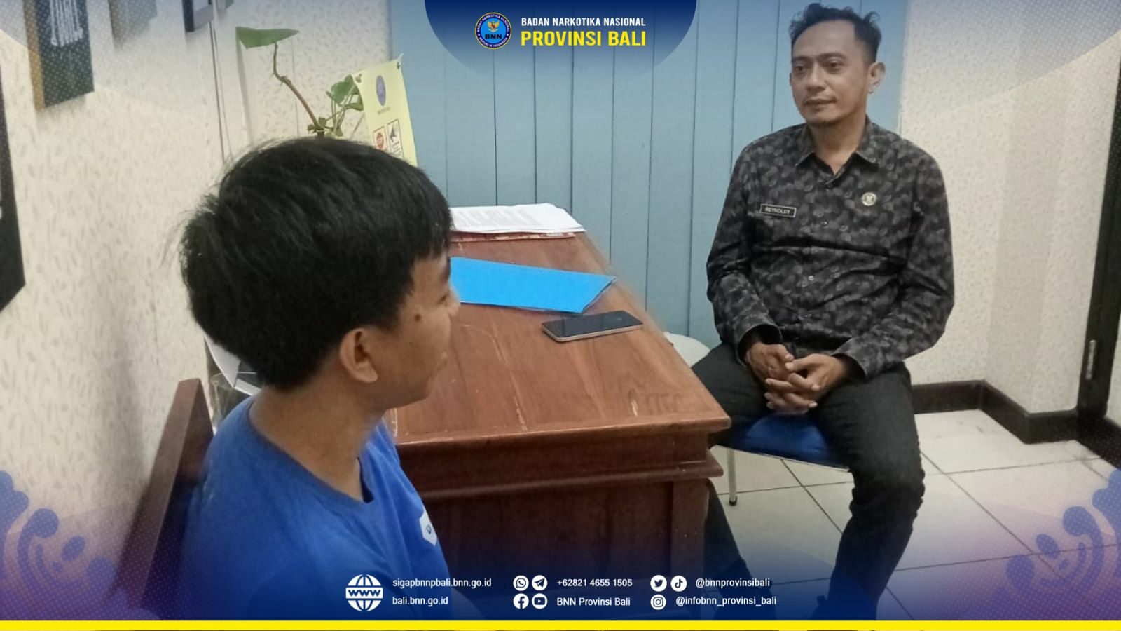 Layanan Klinik Pratama Rawat Jalan BNNP Bali Konsep Otomatis