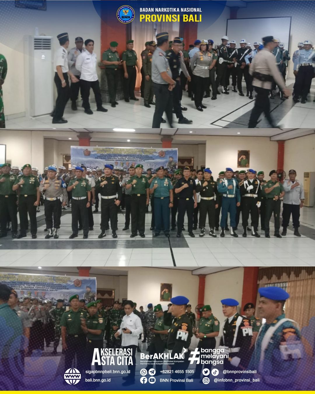 Upacara Gelar Ops Gaktib dan Ops Yustisi Polisi Militer Tahun Anggaran 2025 Konsep Otomatis