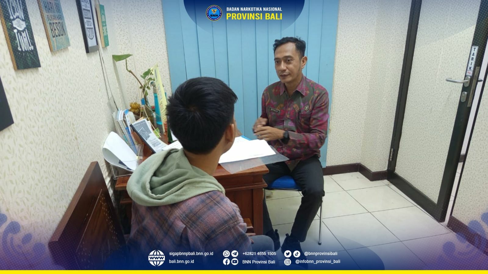 Layanan Klinik Pratama Rawat Jalan BNNP Bali Konsep Otomatis