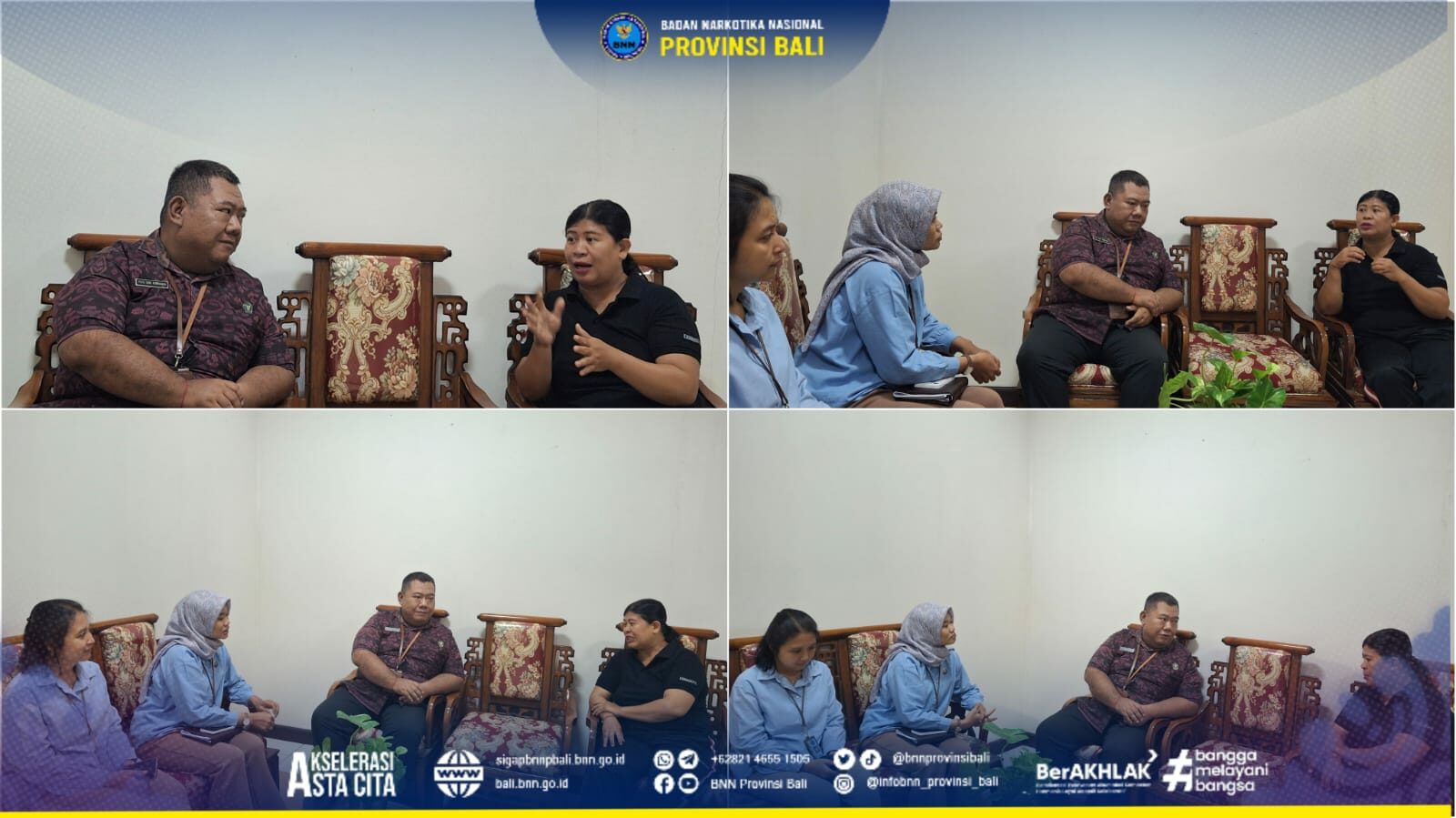 Koordinasi Kegiatan Desa Bersinar Tahun 2025 dengan Kesbangpol Kab. Badung Konsep Otomatis