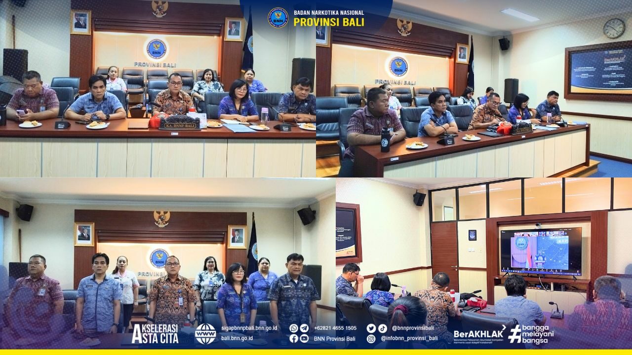 Kepala BNN Provinsi Bali Menerima Kunjungan Bank BRI Renon Konsep Otomatis