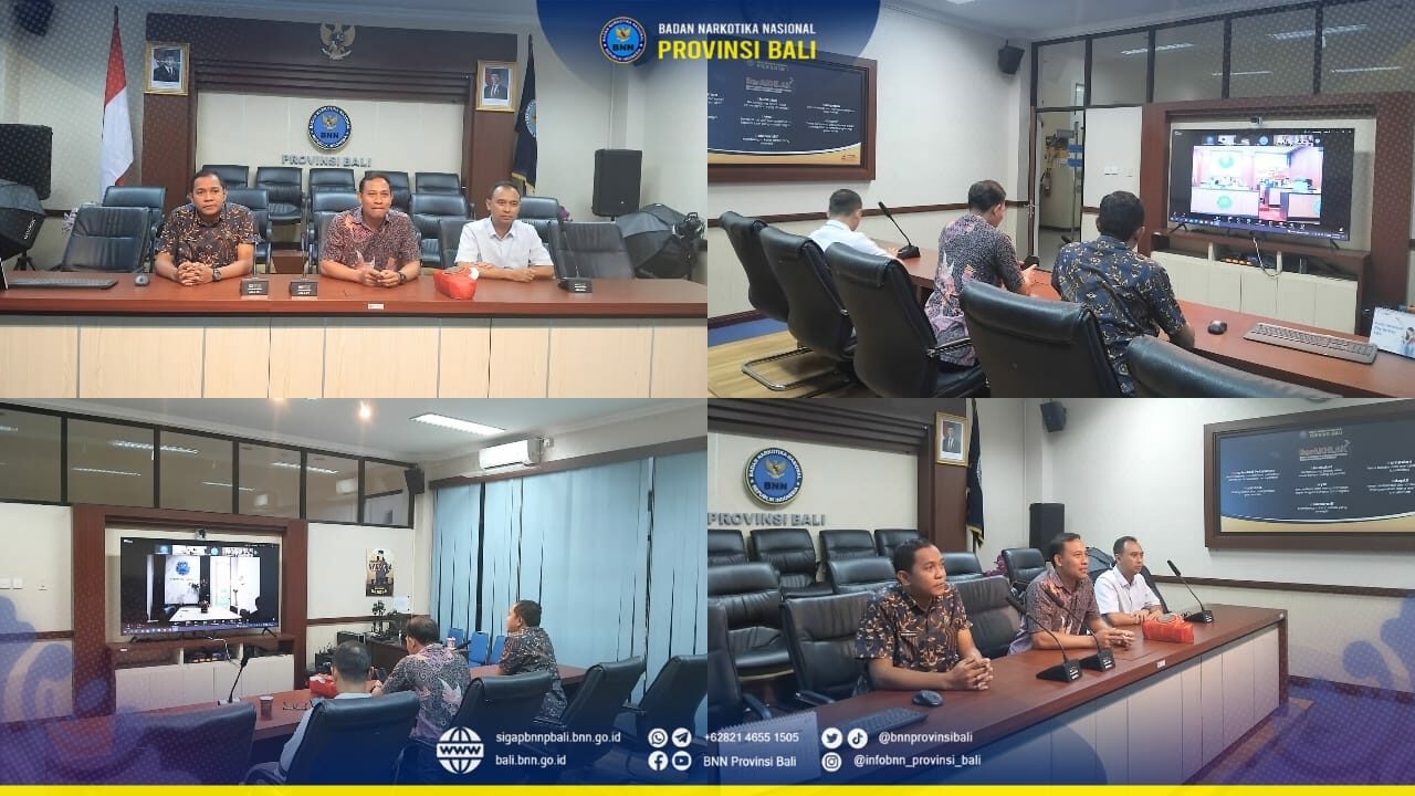 Kepala BNN Provinsi Bali Menerima Kunjungan Bank BRI Renon Konsep Otomatis