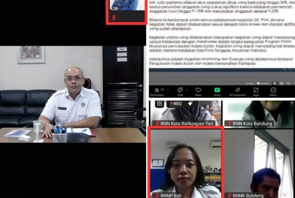 Kepala BNN Provinsi Bali Menerima Kunjungan Bank BRI Renon Konsep Otomatis