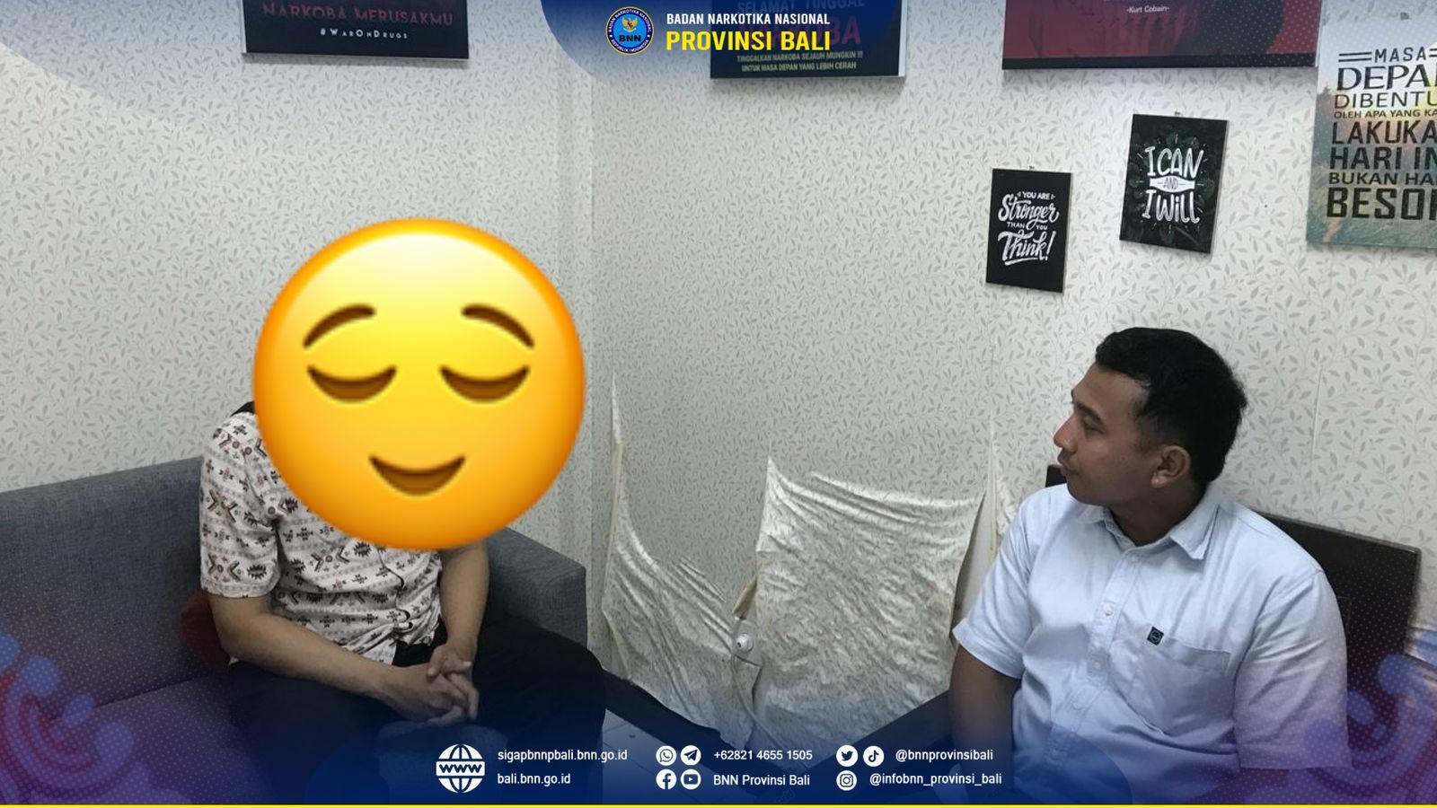 Kepala BNN Provinsi Bali Menerima Kunjungan Bank BRI Renon Konsep Otomatis