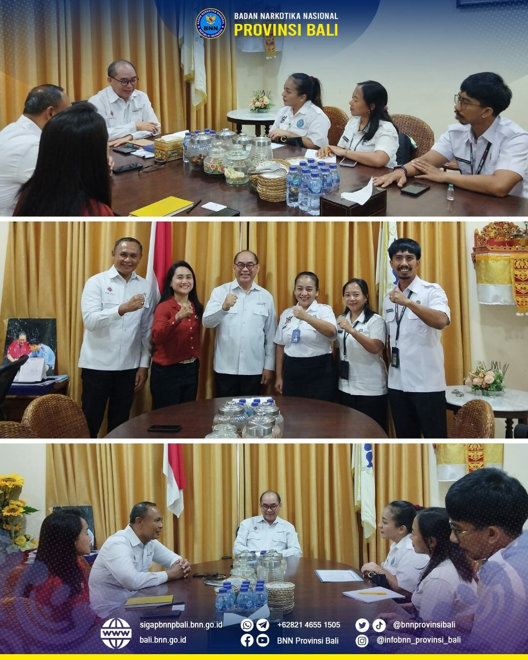 Koordinasi Tindak Lanjut Rencana Aksi Forkom P4GN di PHRI Bali Konsep Otomatis