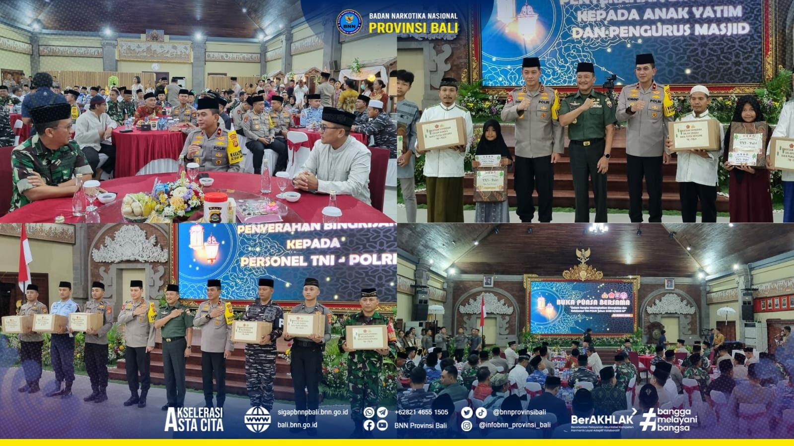 Buka Puasa Bersama TNI-Polri Tahun 1446 H/2025. Konsep Otomatis
