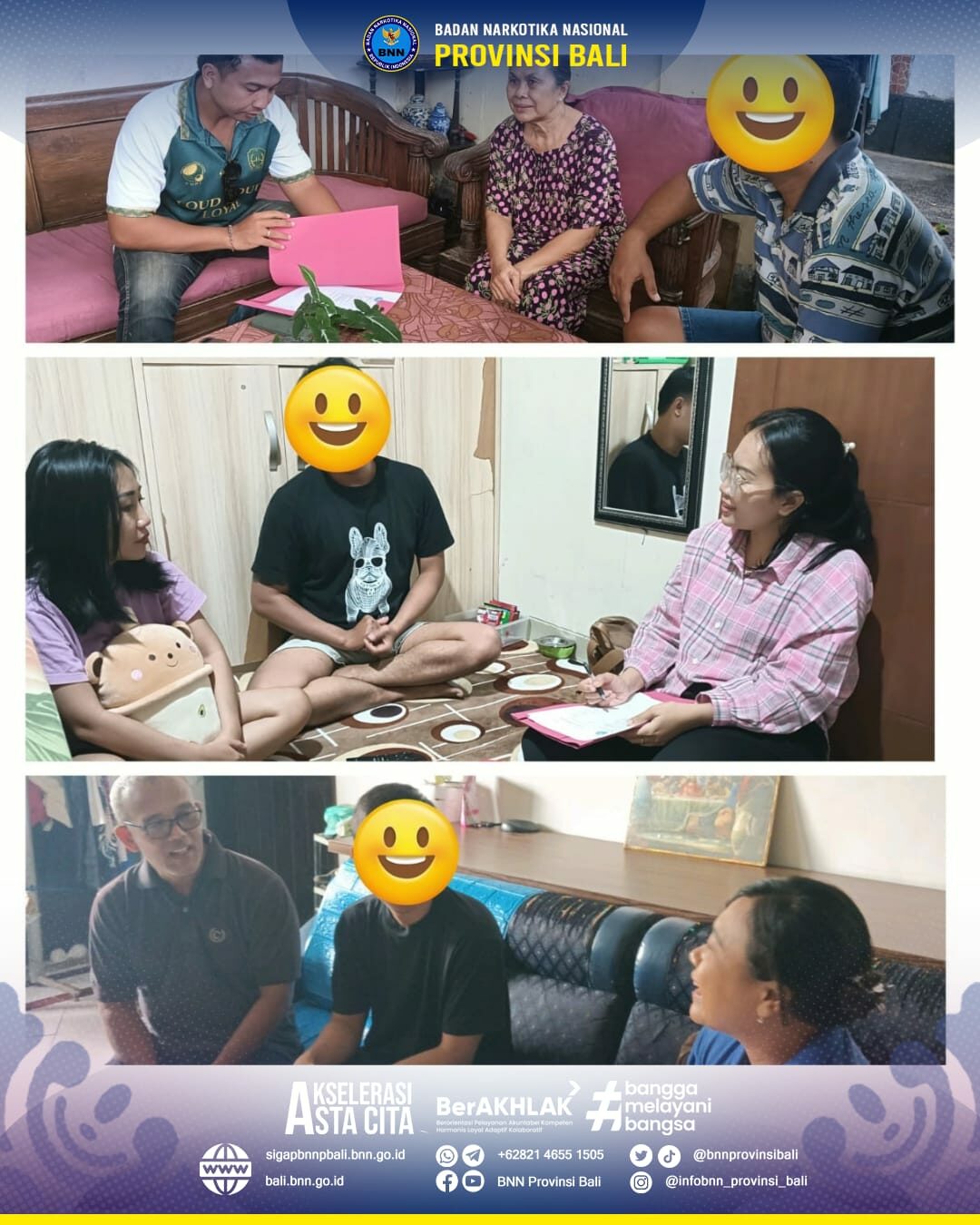 kunjungan rumah pada kegiatan rehabilitasi berkelanjutan Konsep Otomatis