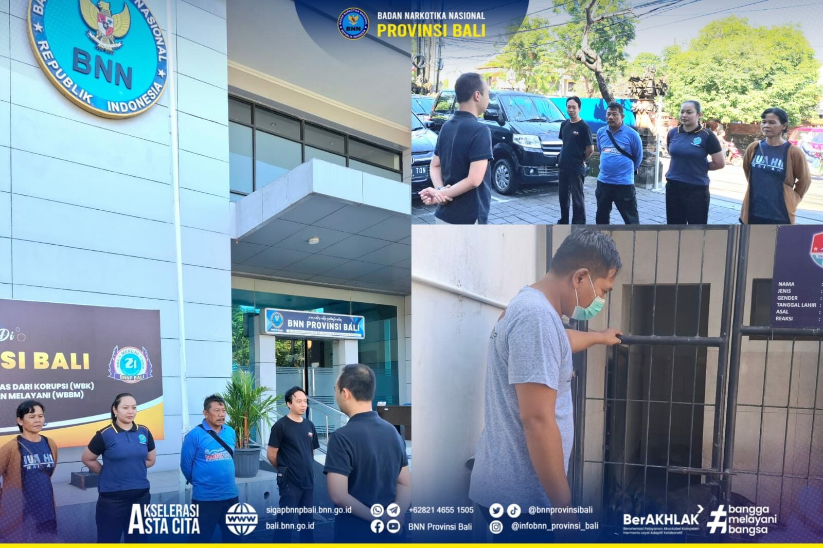 Piket pelayanan publik dan pengawasan mako BNN Provinsi Bali sesi 2 Konsep Otomatis