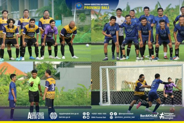 Laga Persahabatan Mini Soccer BNN Provinsi Bali Konsep Otomatis