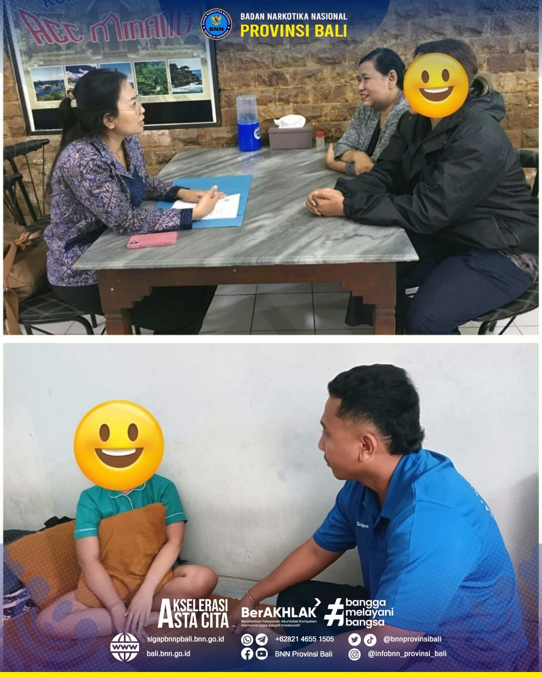 Peningkatan Kemampuan Petugas Pendamping Agen Pemulihan Konsep Otomatis
