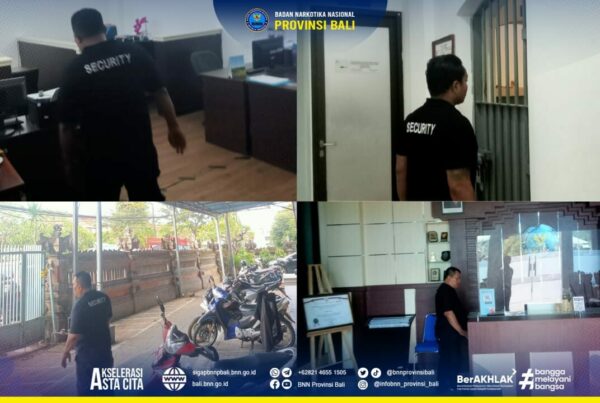 Personil Satpam Bagian Umum BNNP Bali. Konsep Otomatis