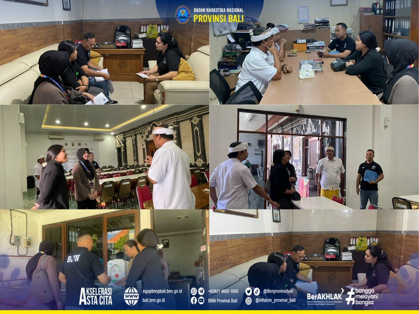 Koordinasi dan Distribusi surat undangan kegiatan rapat persiapan dalam rangka KIE Sumber Daya Pembangunan Desa Konsep Otomatis