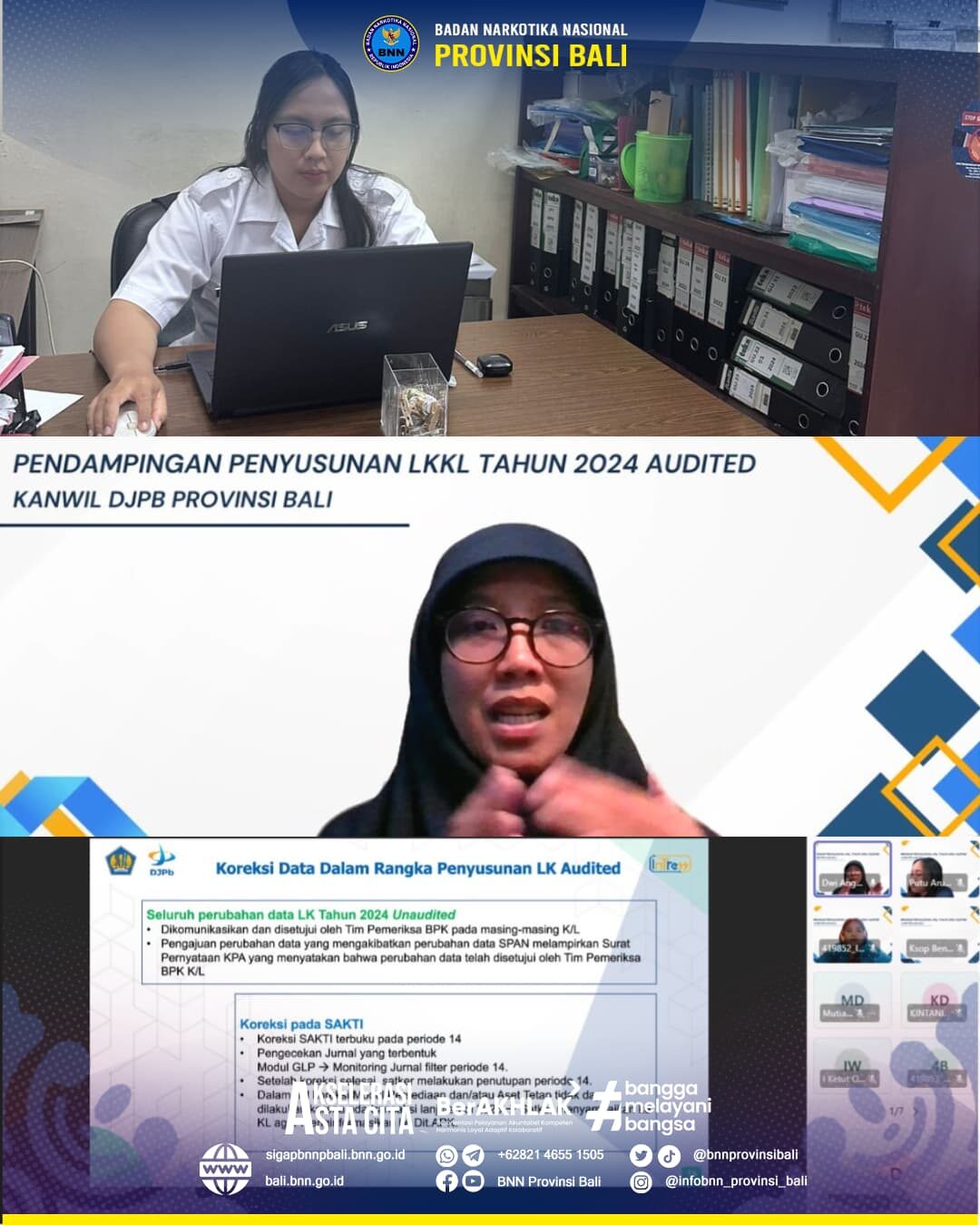 FGD Penyampaian dan Penyusunan Laporan Keuangan Tahun 2024 Audited Konsep Otomatis