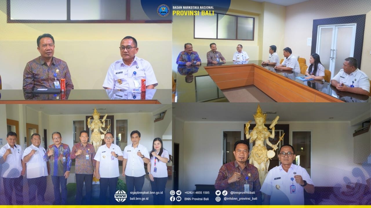 Audiensi Kepala BNN Provinsi Bali dengan Rektor Universitas Udayana Bali Konsep Otomatis
