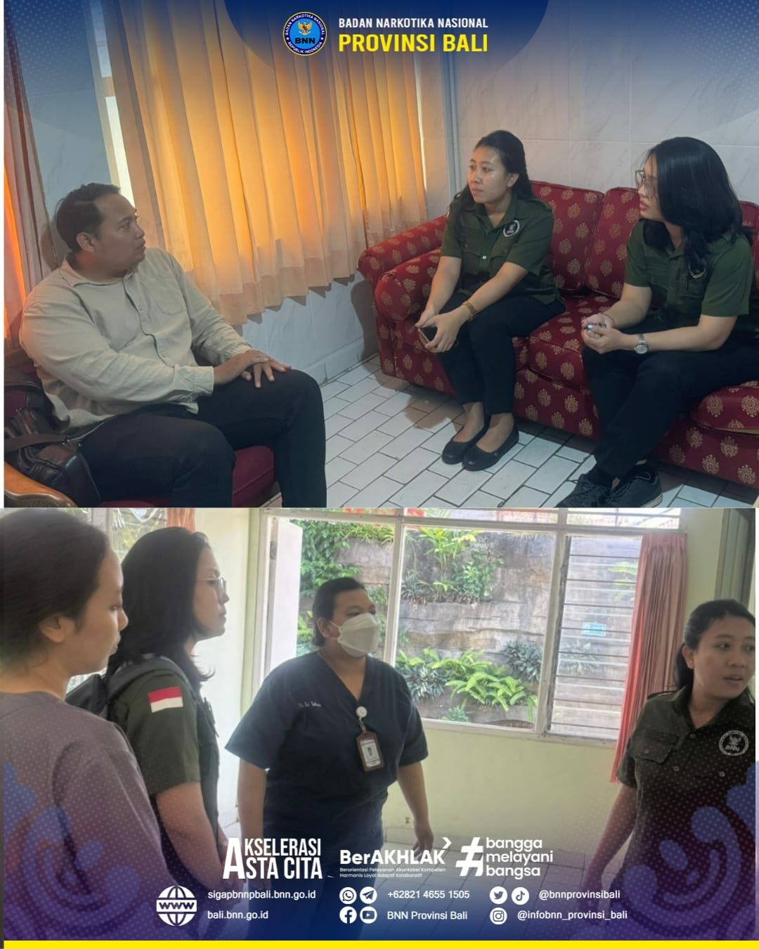Zoom Meeting terkait kegiatan Direktorat Advokasi Konsep Otomatis
