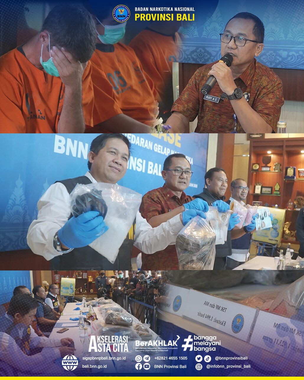 Press Release Pengungkapan Kasus Periode April – Mei 2025 Konsep Otomatis
