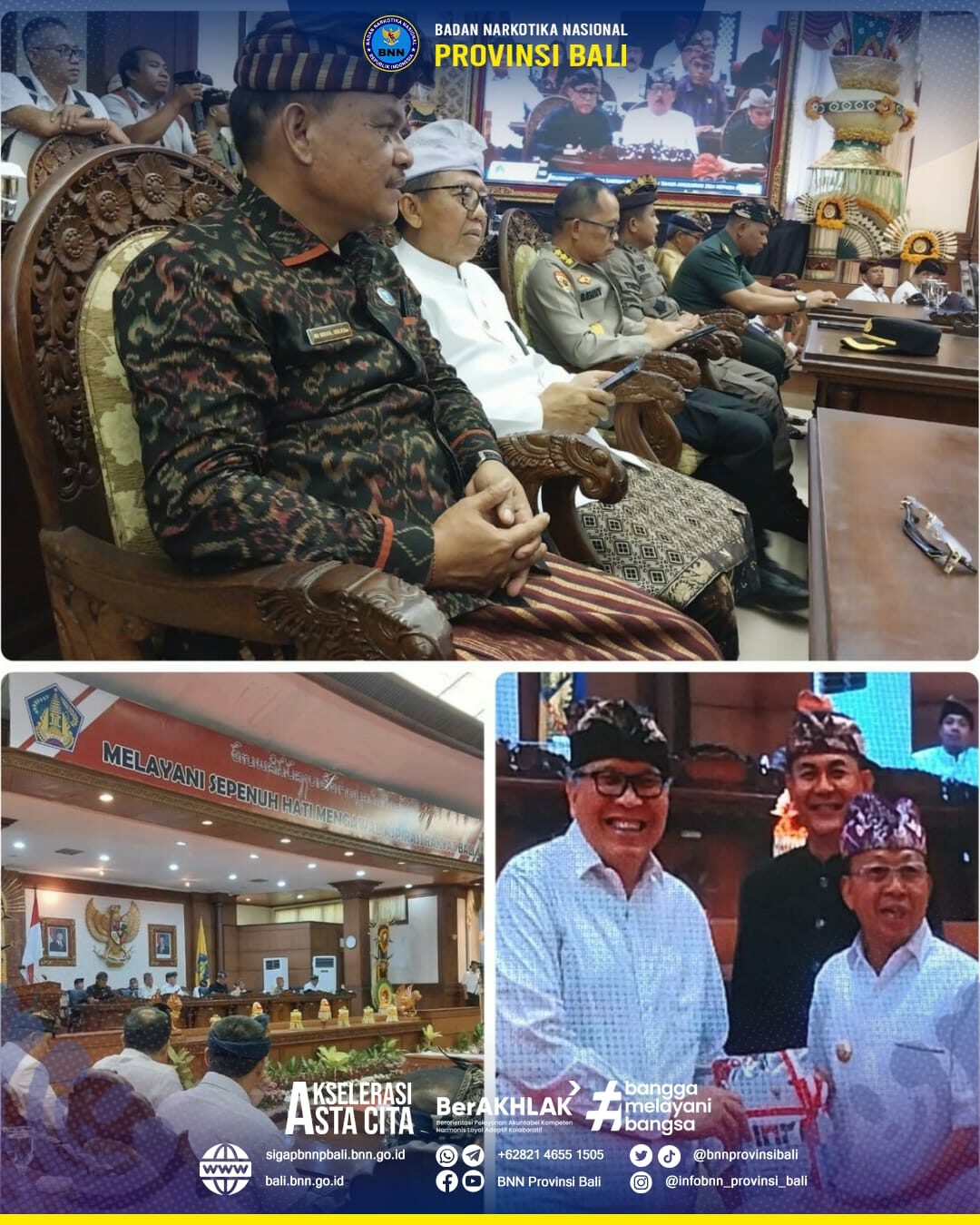 Rapat Paripurna ke -16 DPRD Provinsi Bali masa persidangan III Tahun Sidang 2024 - 2025 Konsep Otomatis