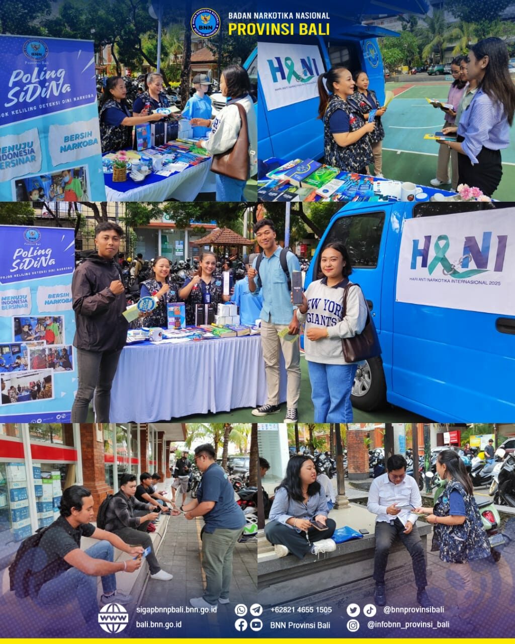 Pojok Keliling Deteksi Dini Narkoba (PoLing SiDiNa) di Universitas Warmadewa Konsep Otomatis