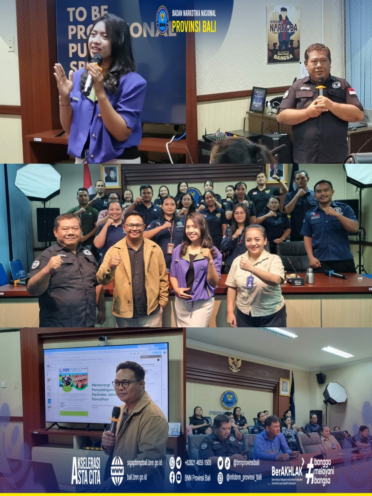 Workshop Public Speaking untuk Penyuluh Narkoba BNNP dan BNNK Jajaran se-Provinsi Bali Konsep Otomatis