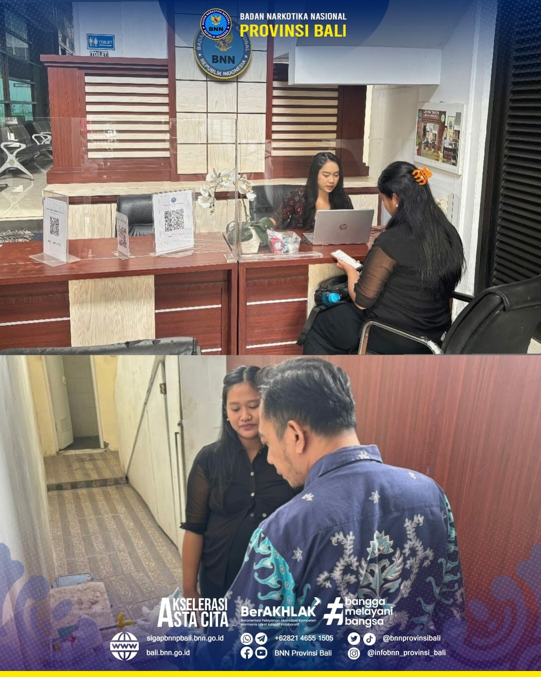 Layanan Klinik Pratama Rawat Jalan BNNP Bali Konsep Otomatis